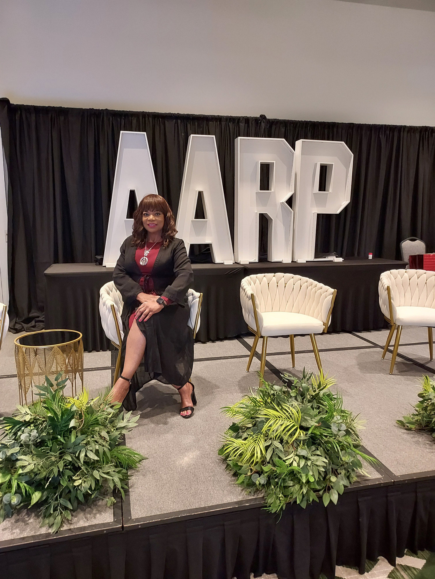 On stage for a statewide leadership panel